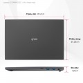 Laptop LG Gram 2023 16Z90R-G.AH76A5 (Intel Core i7-1360P, RAM 16GB, SSD 512GB, VGA Intel Iris Xe Graphics, Màn Hình 16inch WQXGA, Windows 11)