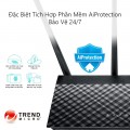 Bộ phát sóng wifi ASUS RT-AC53 (Chuẩn AC750, 2 băng tần, 3 anten) Hàng chính hãng, bảo hành 24 tháng 