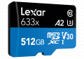 Thẻ nhớ Micro SDXC Lexar 512GB (LSDMI512BB633A)