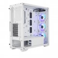 Vỏ Case Cooler Master MasterBox TD500 Mesh White ARGB (Mid Tower, E-ATX, Mặt lưới trước, Sẵn 4 fan, Max 7 Fan)