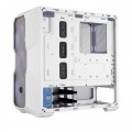 Vỏ Case Cooler Master MasterBox TD500 Mesh White ARGB (Mid Tower, E-ATX, Mặt lưới trước, Sẵn 4 fan, Max 7 Fan)