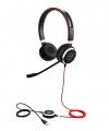 Tai nghe tổng đài JABRA Evolve 40 Ms Stereo DUO (USB, 2 bên tai, có Micro)