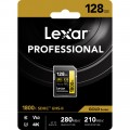 Thẻ nhớ SDXC 128GB Lexar Professional 1800x UHS-II, U3, V60 (GOLD Series) (LSD1800128G-BNNNG)