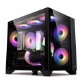 Vỏ Case Golden Field Window 21+ Black (M-ATX, Max 9 fan)