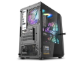 Vỏ Case Segotep Artist 2F RGB Black (1 mặt kính cường lực, sẵn 2 fan RGB)