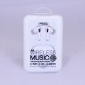 Tai nghe không dây PRODA PD-BT888 True Stere music, Bluetooth V5.0, màu trắng, có hộp sạc
