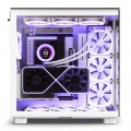 Vỏ Case NZXT H9 Elite All White (ATX, 3 mặt cường lực, Sẵn 4 Fan, Max 10 Fan, USB-C 20Gbps, Rad 360)