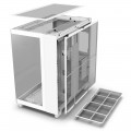 Vỏ Case NZXT H9 Flow White (Mid Tower, ATX, Sẵn 4 Fan, Max 10 Fan)