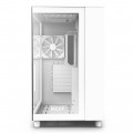 Vỏ Case NZXT H9 Flow White (Mid Tower, ATX, Sẵn 4 Fan, Max 10 Fan)