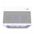Vỏ Case NZXT H9 Flow White (Mid Tower, ATX, Sẵn 4 Fan, Max 10 Fan)