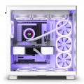 Vỏ Case NZXT H9 Flow White (Mid Tower, ATX, Sẵn 4 Fan, Max 10 Fan)
