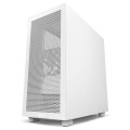 Vỏ Case NZXT H7 Flow RGB White (Mid Tower, ATX, Sẵn 4 Fan, Max 7 Fan)