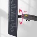 Giá treo màn hình North Bayou NB-H100 (kích thước hỗ trợ từ 22-35 inch, Tải trọng tối đa 12kg, Thép sơn tĩnh điện màu đen)