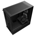 Vỏ Case NZXT H5 Flow RGB Black (Mid Tower, 1 mặt kính cường lực, mặt lưới trước, sẵn 4 Fan)
