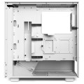 Vỏ Case NZXT H5 Flow RGB White (Mid Tower, 1 mặt kính cường lực, mặt lưới trước, sẵn 4 Fan)