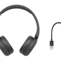 Tai Nghe Chụp Tai Không Dây Sony WH-CH520 Màu Đen (Bluetooth 5.2, Thời Gian Sử Dụng 40 Giờ)
