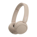 Tai Nghe Chụp Tai Không Dây Sony WH-CH520 Màu Beige (Bluetooth 5.2, Thời Gian Sử Dụng 40 Giờ) 