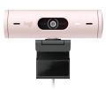 Webcam Logitech BRIO 500 1080p Full HD - Màu Hồng (960-001433)
