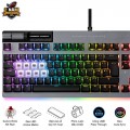 Bàn phím cơ Asus ROG Strix Flare II Animate (NX Red Switch, Full size, Có kê tay led RGB)