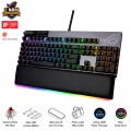 Bàn phím cơ Asus ROG Strix Flare II Animate (NX Red Switch, Full size, Có kê tay led RGB)