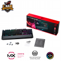 Bàn phím cơ Asus ROG Strix Scope TKL Deluxe (Cherry MX Blue Switch, Có kê tay)