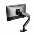 Giá Treo Màn Hình Human Motion T9 PRO II RGB Màu Xám (Kích cỡ màn 17-43inch, Gắn bằng kẹp hoặc khoan lỗ, Trọng lượng màn tối đa 18kg)