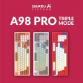 Bàn Phím Cơ Không Dây DareU A98 Pro Timeless (DareU FireFly Switch, 3 mode, Hot swap, Pin 4000mAh)