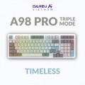 Bàn Phím Cơ Không Dây DareU A98 Pro Timeless (DareU FireFly Switch, 3 mode, Hot swap, Pin 4000mAh)