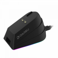 Chuột không dây DareU EM901X RGB Black (Wireless 2.4Ghz, 6000DPI, Pin 30h, Kèm dock sạc)