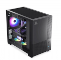 Vỏ Case Segotep Memphis-S Black (Mid Tower, M-ATX, Chưa bao gồm Fan, Max 6 Fan)