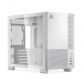 Vỏ Case Segotep Memphis-S White (Mid Tower, M-ATX, Chưa bao gồm Fan, Max 6 Fan)