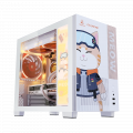 Vỏ Case Segotep Memphis-S MEOW (M-ATX, 1 mặt kính cường lực, Chưa bao gồm Fan, Max 6 Fan)