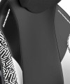 Ghế Gaming DXRacer Craft Pro Stripes1 Black White (GC/LCF23LTA/EMAZE)