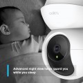 Camera IP WiFi TP-Link Tapoo C210 3MP, Xoay 360°, Tích hợp mic và loa