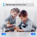 Camera IP WiFi TP-Link Tapoo C210 3MP, Xoay 360°, Tích hợp mic và loa