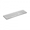 Bàn phím không dây Logitech MX Keys S Pale Grey (920-011564) (Bluetooth, USB 2.4Ghz Logi Bolt, Kết nối 3 thiết bị, Pin 5 tháng)