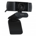 Webcam Rapoo XW170 HD 720p, Góc rộng 80 độ, Xoay 360 độ, Tích hợp Mic khử ồn kép