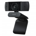 Webcam Rapoo XW170 HD 720p, Góc rộng 80 độ, Xoay 360 độ, Tích hợp Mic khử ồn kép