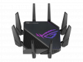 Router WiFi Asus ROG Rapture GT-AX11000 Pro (Chuẩn AX11000, WiFi 6, 3 băng tần, 8 Angten, AiMesh, Parental control, AiProtection, AURA RGB)