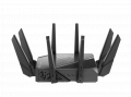 Router WiFi Asus ROG Rapture GT-AX11000 Pro (Chuẩn AX11000, WiFi 6, 3 băng tần, 8 Angten, AiMesh, Parental control, AiProtection, AURA RGB)