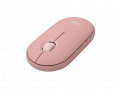 Chuột không dây Logitech Pebble 2 M350s Tonal Rose, Bluetooth, 3 thiết bị, 4000 DPI, Silent Touch (910-006987)