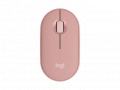 Chuột không dây Logitech Pebble 2 M350s Tonal Rose, Bluetooth, 3 thiết bị, 4000 DPI, Silent Touch (910-006987)