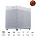 Vỏ Case Asus Prime AP201 TG White (m-ATX, USB-C, 1 mặt kính cường lực, Sẵn 1 fan NO LED)