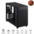Vỏ Case Asus Prime AP201 TG Black (m-ATX, USB-C, 1 mặt kính cường lực, Sẵn 1 fan NO LED)