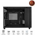 Vỏ Case Asus Prime AP201 TG Black (m-ATX, USB-C, 1 mặt kính cường lực, Sẵn 1 fan NO LED)