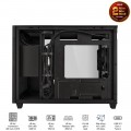 Vỏ Case Asus Prime AP201 TG Black (m-ATX, USB-C, 1 mặt kính cường lực, Sẵn 1 fan NO LED)