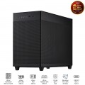 Vỏ Case Asus Prime AP201 TG Black (m-ATX, USB-C, 1 mặt kính cường lực, Sẵn 1 fan NO LED)