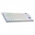 Bàn phím cơ Gaming không dây Logitech G Pro X TKL LIGHTSPEED White, GX Tactile Switch (920-012149)