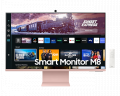 Màn Hình Thông Minh Samsung M8 4K 32 inch LS32CM80PUEXXV (60Hz, VA, 4ms, 99% sRGB, Tích hợp loa và Camera, Màu Pink)