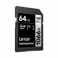 Thẻ nhớ SDXC 64GB Lexar Professional 1066x UHS-I SILVER Series (LSD1066064G-BNNNG)